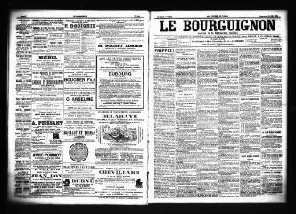3 vues  - Le Bourguignon : journal de la démocratie radicale, n° 148, dimanche 22 juin 1902 (ouvre la visionneuse)