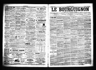 3 vues  - Le Bourguignon : journal de la démocratie radicale, n° 152, vendredi 27 juin 1902 (ouvre la visionneuse)