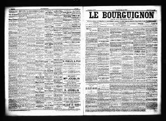 3 vues  - Le Bourguignon : journal de la démocratie radicale, n° 155, mardi 1er juillet 1902 (ouvre la visionneuse)
