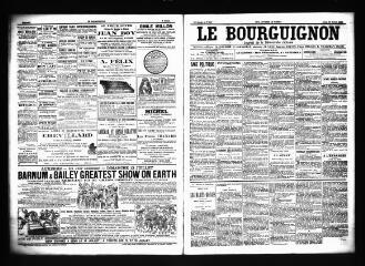 3 vues  - Le Bourguignon : journal de la démocratie radicale, n° 163, jeudi 10 juillet 1902 (ouvre la visionneuse)