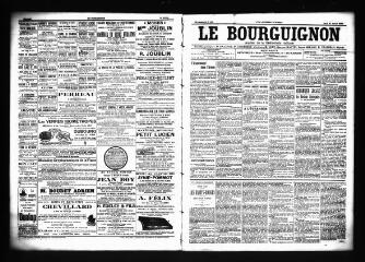 3 vues  - Le Bourguignon : journal de la démocratie radicale, n° 168, jeudi 17 juillet 1902 (ouvre la visionneuse)