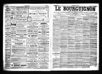 3 vues  - Le Bourguignon : journal de la démocratie radicale, n° 173, mercredi 23 juillet 1902 (ouvre la visionneuse)