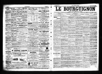 3 vues  - Le Bourguignon : journal de la démocratie radicale, n° 176, samedi 26 juillet 1902 (ouvre la visionneuse)