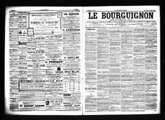 3 vues  - Le Bourguignon : journal de la démocratie radicale, n° 179, mercredi 30 juillet 1902 (ouvre la visionneuse)