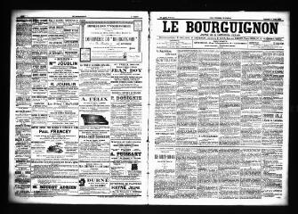 3 vues  - Le Bourguignon : journal de la démocratie radicale, n° 181, vendredi 1er août 1902 (ouvre la visionneuse)