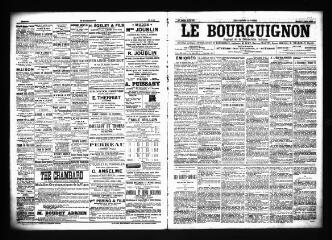 3 vues  - Le Bourguignon : journal de la démocratie radicale, n° 189, mardi 12 août 1902 (ouvre la visionneuse)