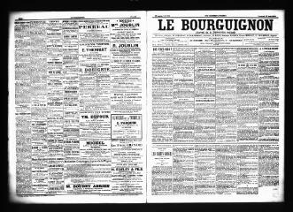 3 vues  - Le Bourguignon : journal de la démocratie radicale, n° 192, vendredi 15 août 1902 (ouvre la visionneuse)