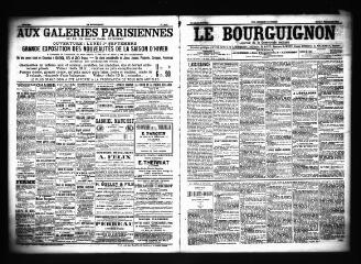 3 vues  - Le Bourguignon : journal de la démocratie radicale, n° 207, mardi 2 septembre 1902 (ouvre la visionneuse)