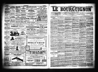 3 vues  - Le Bourguignon : journal de la démocratie radicale, n° 209, jeudi 4 septembre 1902 (ouvre la visionneuse)