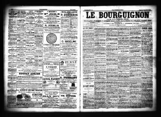 3 vues  - Le Bourguignon : journal de la démocratie radicale, n° 210, vendredi 5 septembre 1902 (ouvre la visionneuse)