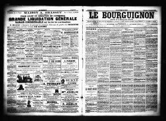 3 vues  - Le Bourguignon : journal de la démocratie radicale, n° 212, dimanche 7 septembre 1902 (ouvre la visionneuse)
