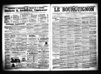 3 vues  - Le Bourguignon : journal de la démocratie radicale, n° 218, dimanche 14 septembre 1902 (ouvre la visionneuse)