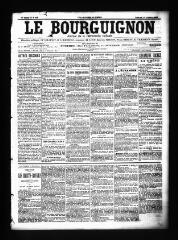 3 vues  - Le Bourguignon : journal de la démocratie radicale, n° 240, vendredi 10 octobre 1902 (ouvre la visionneuse)