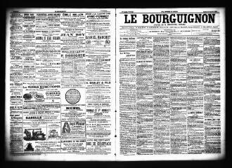 3 vues  - Le Bourguignon : journal de la démocratie radicale, n° 245, jeudi 16 octobre 1902 (ouvre la visionneuse)