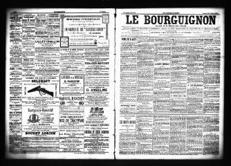 3 vues  - Le Bourguignon : journal de la démocratie radicale, n° 246, vendredi 17 octobre 1902 (ouvre la visionneuse)