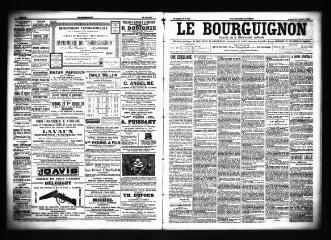 3 vues  - Le Bourguignon : journal de la démocratie radicale, n° 253, samedi 25 octobre 1902 (ouvre la visionneuse)