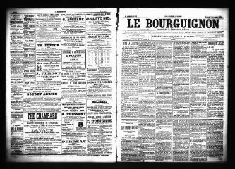 3 vues  - Le Bourguignon : journal de la démocratie radicale, n° 262, mercredi 5 novembre 1902 (ouvre la visionneuse)