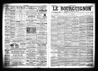 3 vues  - Le Bourguignon : journal de la démocratie radicale, n° 265, samedi 8 novembre 1902 (ouvre la visionneuse)