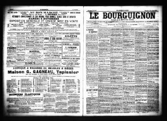 3 vues  - Le Bourguignon : journal de la démocratie radicale, n° 266, dimanche 9 novembre 1902 (ouvre la visionneuse)