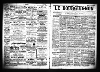 3 vues  - Le Bourguignon : journal de la démocratie radicale, n° 271, dimanche 16 novembre 1902 (ouvre la visionneuse)