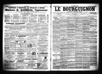 3 vues  - Le Bourguignon : journal de la démocratie radicale, n° 277, dimanche 23 novembre 1902 (ouvre la visionneuse)