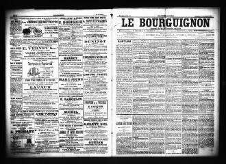 3 vues  - Le Bourguignon : journal de la démocratie radicale, n° 283, dimanche 30 novembre 1902 (ouvre la visionneuse)