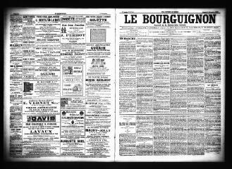 3 vues  - Le Bourguignon : journal de la démocratie radicale, n° 288, samedi 6 décembre 1902 (ouvre la visionneuse)