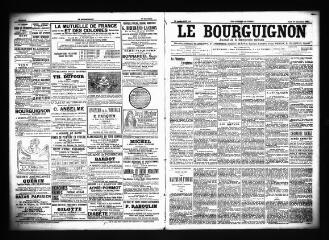 3 vues  - Le Bourguignon : journal de la démocratie radicale, n° 298, jeudi 18 décembre 1902 (ouvre la visionneuse)