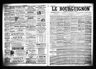 3 vues  - Le Bourguignon : journal de la démocratie radicale, n° 300, samedi 20 décembre 1902 (ouvre la visionneuse)