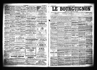 3 vues  - Le Bourguignon : journal de la démocratie radicale, n° 305, vendredi 26 décembre 1902 (ouvre la visionneuse)