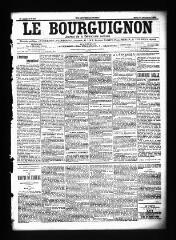 3 vues  - Le Bourguignon : journal de la démocratie radicale, n° 308, mardi 30 décembre 1902 (ouvre la visionneuse)