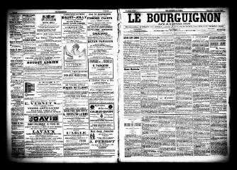 3 vues  - Le Bourguignon : journal de la démocratie radicale, n° 3, dimanche 4 janvier 1903 (ouvre la visionneuse)