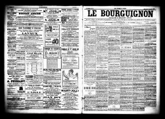 3 vues  - Le Bourguignon : journal de la démocratie radicale, n° 5, mercredi 7 janvier 1903 (ouvre la visionneuse)