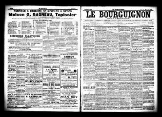 3 vues  - Le Bourguignon : journal de la démocratie radicale, n° 9, dimanche 11 janvier 1903 (ouvre la visionneuse)
