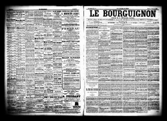 3 vues  - Le Bourguignon : journal de la démocratie radicale, n° 10, mardi 13 janvier 1903 (ouvre la visionneuse)