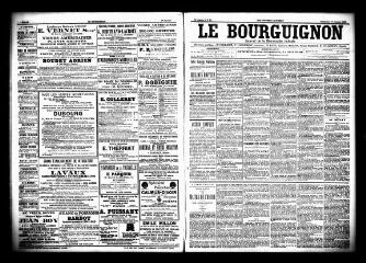3 vues  - Le Bourguignon : journal de la démocratie radicale, n° 15, dimanche 18 janvier 1903 (ouvre la visionneuse)