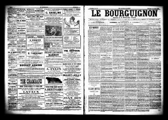 3 vues  - Le Bourguignon : journal de la démocratie radicale, n° 17, mercredi 21 janvier 1903 (ouvre la visionneuse)