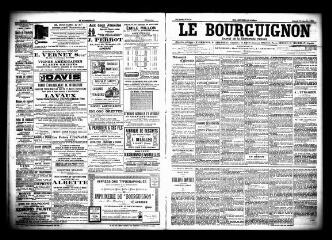 3 vues  - Le Bourguignon : journal de la démocratie radicale, n° 20, samedi 24 janvier 1903 (ouvre la visionneuse)