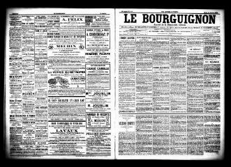 3 vues  - Le Bourguignon : journal de la démocratie radicale, n° 22, mardi 27 janvier 1903 (ouvre la visionneuse)