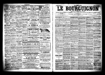3 vues  - Le Bourguignon : journal de la démocratie radicale, n° 28, mardi 3 février 1903 (ouvre la visionneuse)