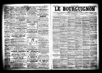 3 vues  - Le Bourguignon : journal de la démocratie radicale, n° 43, vendredi 20 février 1903 (ouvre la visionneuse)