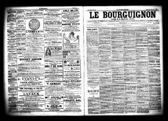 3 vues  - Le Bourguignon : journal de la démocratie radicale, n° 49, vendredi 27 février 1903 (ouvre la visionneuse)