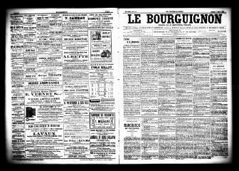 3 vues  - Le Bourguignon : journal de la démocratie radicale, n° 56, samedi 7 mars 1903 (ouvre la visionneuse)