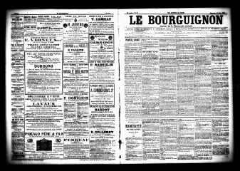 3 vues  - Le Bourguignon : journal de la démocratie radicale, n° 63, dimanche 15 mars 1903 (ouvre la visionneuse)