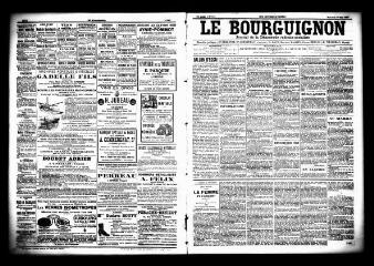 3 vues  - Le Bourguignon : journal de la démocratie radicale socialiste, n° 118, mercredi 20 mai 1903 (ouvre la visionneuse)