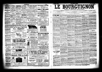 3 vues  - Le Bourguignon : journal de la démocratie radicale socialiste, n° 119, jeudi 21 mai 1903 (ouvre la visionneuse)