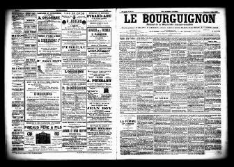 3 vues  - Le Bourguignon : journal de la démocratie radicale socialiste, n° 122, dimanche 24 mai 1903 (ouvre la visionneuse)