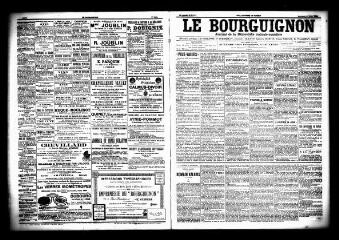 3 vues  - Le Bourguignon : journal de la démocratie radicale socialiste, n° 137, vendredi 12 juin 1903 (ouvre la visionneuse)
