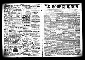 3 vues  - Le Bourguignon : journal de la démocratie radicale socialiste, n° 139, dimanche 14 juin 1903 (ouvre la visionneuse)