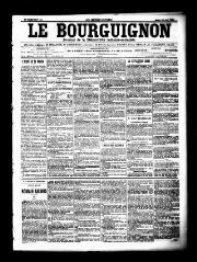 3 vues  - Le Bourguignon : journal de la démocratie radicale socialiste, n° 146, mardi 23 juin 1903 (ouvre la visionneuse)